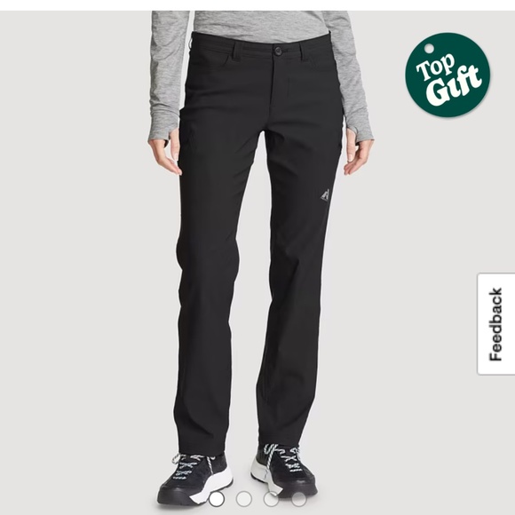 Eddie Bauer Women’s Guide Pro Pants Black Size 8 Style 2227 - Picture 1 of 12